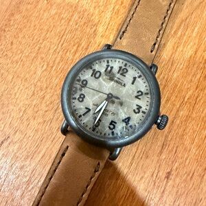 Shinola Petoskey stone dial Runwell Watch — VERY GOOD CONDITION
